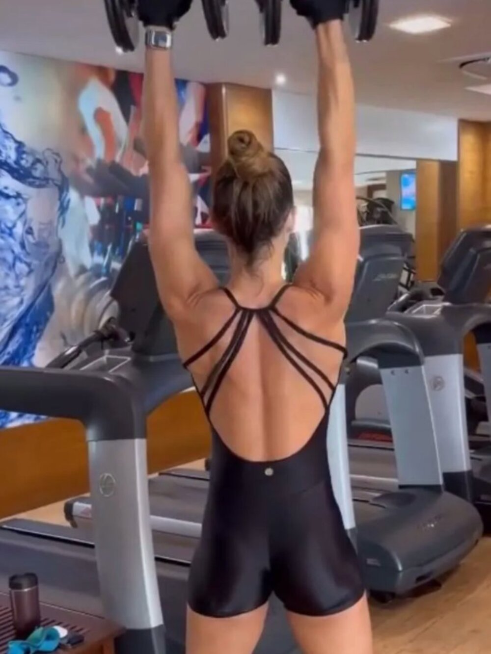 Brazilian Fitness Jumpsuit – Black Workout Jumpsuit for Women